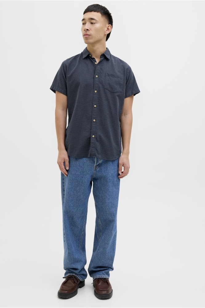 JJABEL SHIRT SS 12268993 NAVY BLAZER